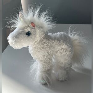 Ganz Webkinz Lil Kinz Unicorn Plush Retired Ganz Toy NO CODE